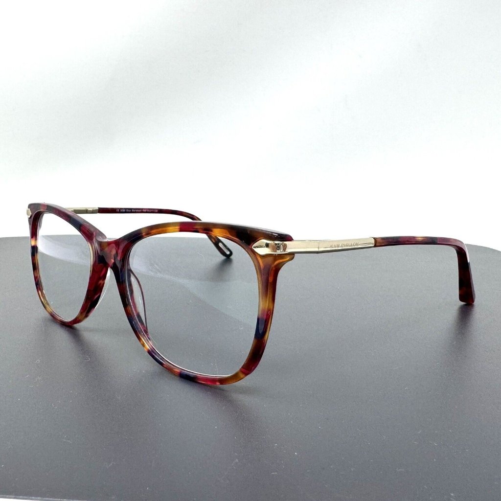 Kam Dhillon Eyeglasses 3090 Oryx Marrakesh Redframes 53 [] 17 135 Flex Hinges